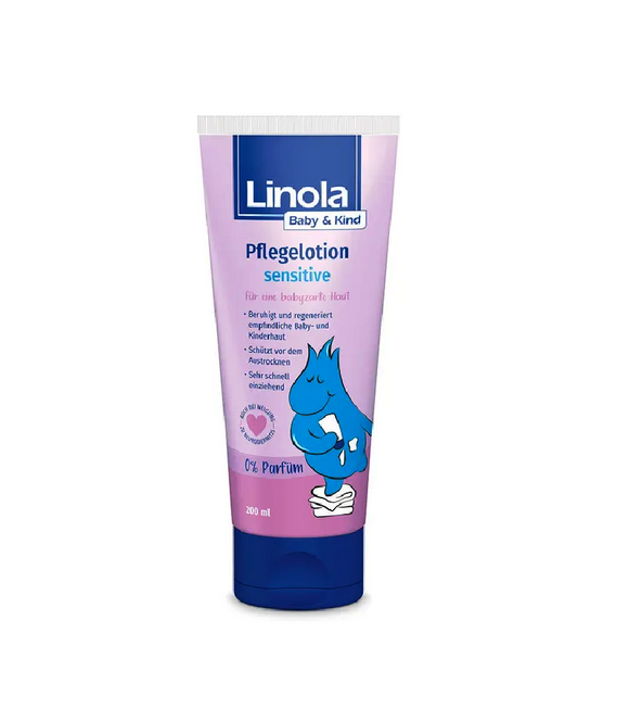 Linola® Baby & Child Care Lotion for Sensitive Baby & Children's Skin - 200 ml