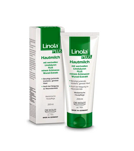 Linola PLUS Skin Milk or  Itchy, Dry and Irritated Skin - 200 ml