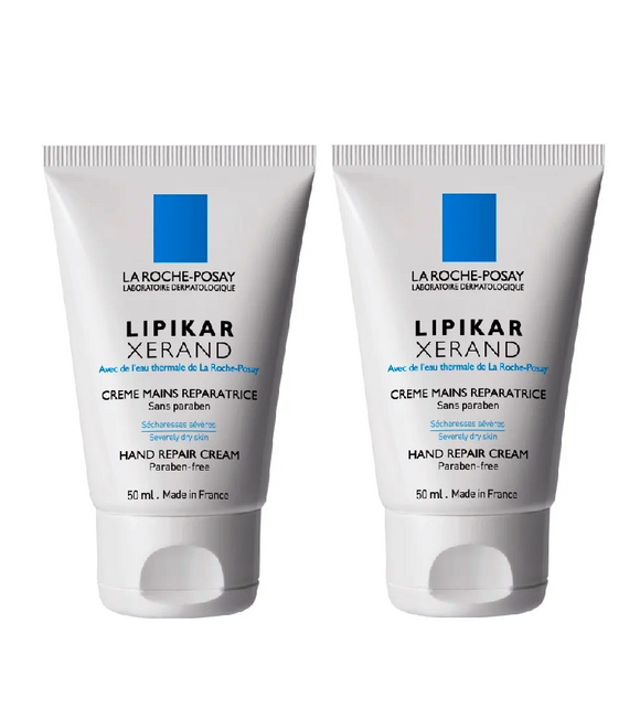 2xPack La Roche-Posay Lipikar Xerand Hand Cream - 100 ml