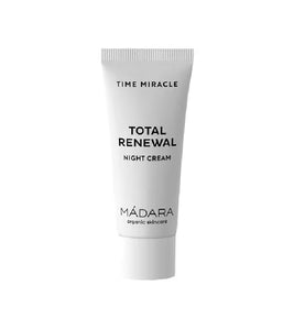 Madara Organic Skincare Time Miracle Total Renewal Night Cream - 20 or 50 ml