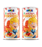 2xPack Nature's Finest Malie Organic Oat Flakes Super Fruity - 500 g