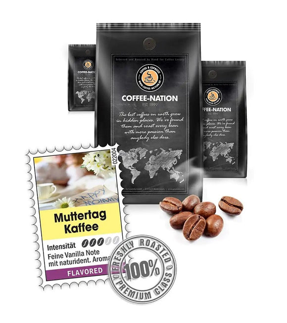Coffee-Nation MOTHER'S DAY COFFEE - Coffee Beans or Ground - 500 to 1000 g