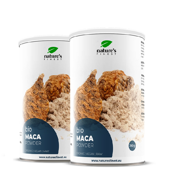 2xPack Nature's Finest Organic Maca Powder for Improved Physical and Mental Performance - 500 g