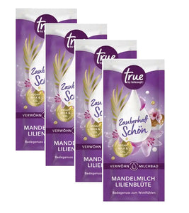 4xPack True by Tetesept Magically Beautiful Bath Milk - 100 ml