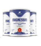 3xPack Nature's Finest Magnesium Drink Mix Sports Supplement - 450 g