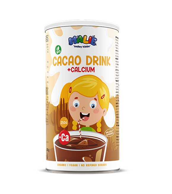 Nature's Finest Malie Organic Cocoa with Calcium - 250 g