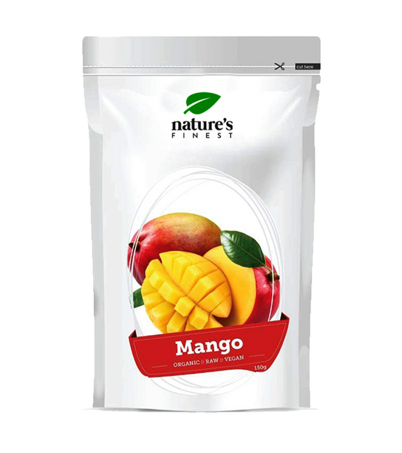 Nature's Finest Organic Mango Healthy Snack on the Go! - 150g
