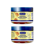 2xPack Zirkulin Manuka Honey Gums Throat Lozenges with Vitamin C - 150 g