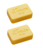 2xPack Speick Natural Cosmetics Melos bio Honey Soap Bar - 200 g