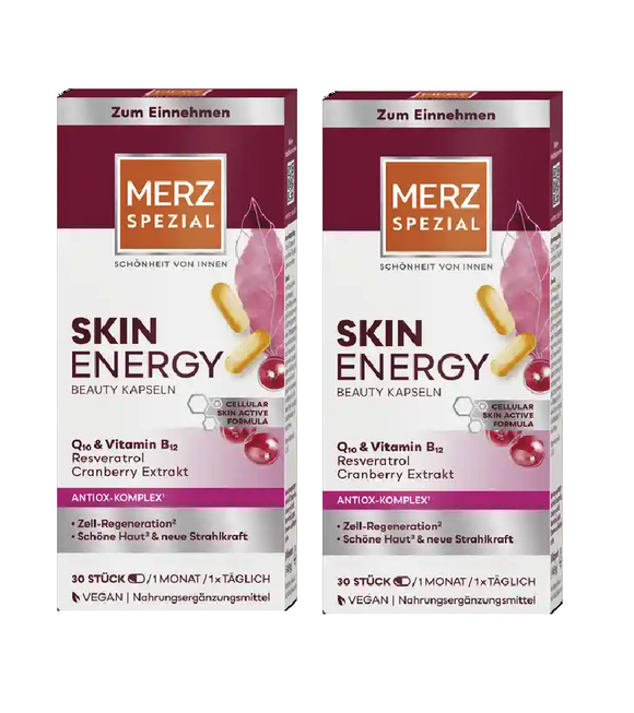 2xPack Merz Special Skin Energy Beauty Capsules - 60 Pcs