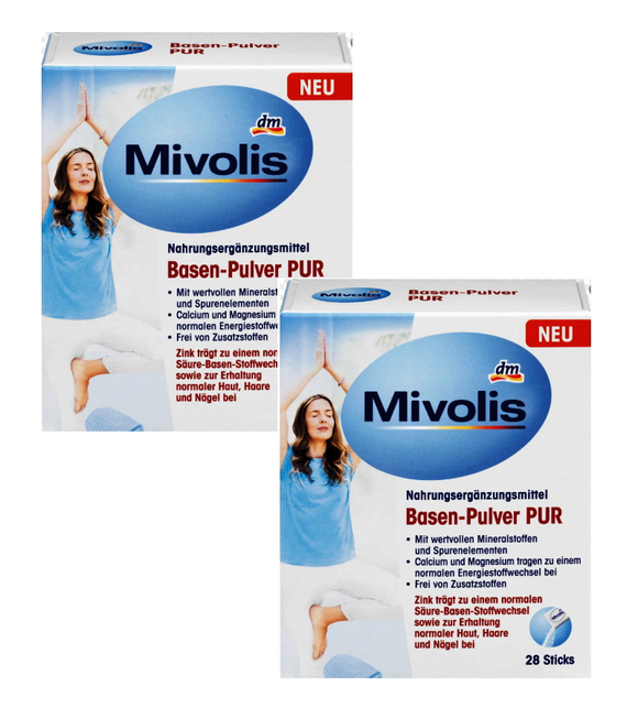 2xPack Mivolis Base Powder PUR - 56 Sticks