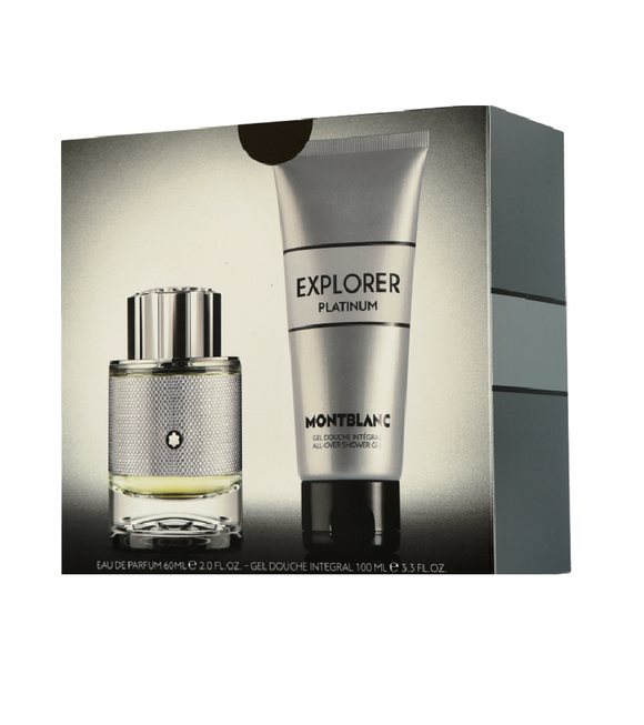Montblanc Explorer Platinum Eau de Parfum+ Shower Gel Gift Set