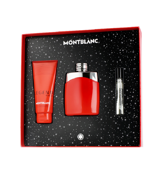 Montblanc Legend Red 100 ml Eau de Parfum+ Miniature + Shower Gel Gift Set