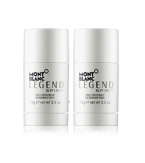 2xPack Mont Blanc Legend Spirit Deodorant Sticks - 150 g