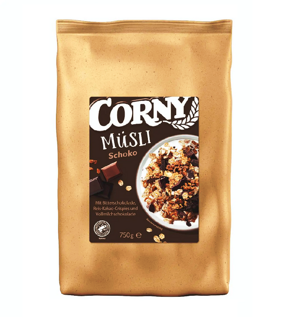 CORNY Breakfast Cereal Chocolate Muesli - 750 g