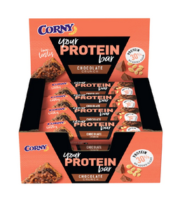 CORNY Granola Bar YOUR PROTEIN for Weight Loss - Chocolate Crunch - 12 Pieces
