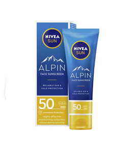 NIVEA SUN Sun Cream Face Alpine SPF 50 - 50 ml