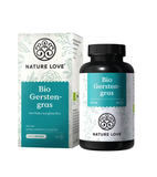 Nature Love Organic Barley Grass Capsules - 90 or 180 Pcs