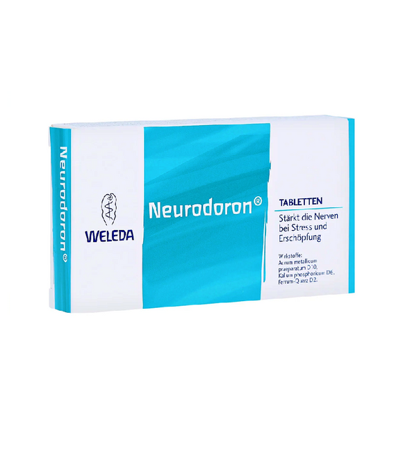 Weleda Neurodoron® Tablets - Defense against Stress and Exhaustion - 80 Pcs