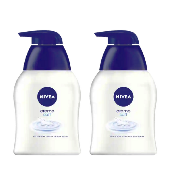 2xPack NIVEA Soap Cream Soft - 500 ml