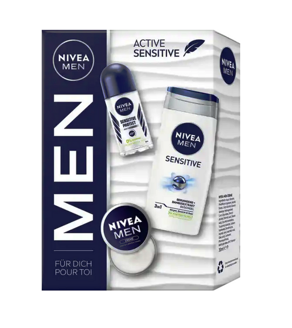Nivea Men Active Sensitive Gift Set