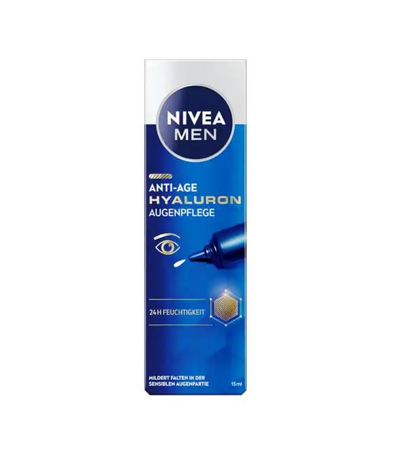 NIVEA Men Anti-age Hyaluronic Eye Care Cream - 15 ml