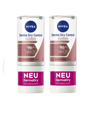 2xPack NIVEA Deodorant roll-on Derma Dry Control Maximum Anti-Perspirant - 100 ml