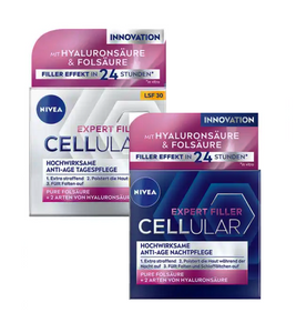 Nivea Expert Filler Cellular Day & Night Care Cream Set - 100 ml