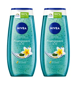 2xPack NIVEA Frangipani & Oil Shower Cream - 500 ml