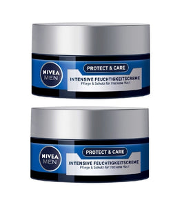 2xPack NIVEA MEN Protect & Care Intensive Moisturizer - 100 ml