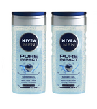 2xPack NIVEA Men Pure Impact Shower Gel - 500 ml