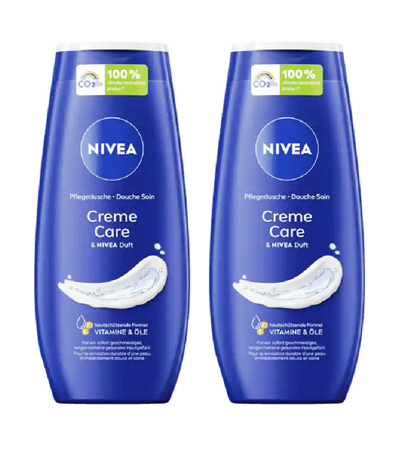 2xPack Nivea Fragrance Shower Cream - 500 ml