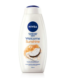 NIVEA Welcome Sunshine Shower Cream - 750 ml