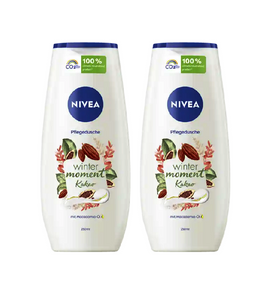 2xPack NIVEA Winter Moment Cocoa Care Shower Gel - 500 ml