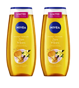 2xPacks Nivea Zen Vibes Shower Gel - 500 ml