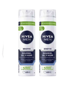 2xPack NIVEA MEN Senitive Shaving Gel - 400 ml