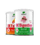 2xPack Nature's Finest OK!Digestion + OK!FatBurn  Weight Loss Bundle - 300 g