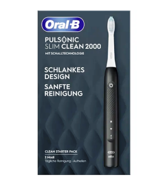Oral-B Pulsonic Slim Clean 2000 Electric Toothbrush Black