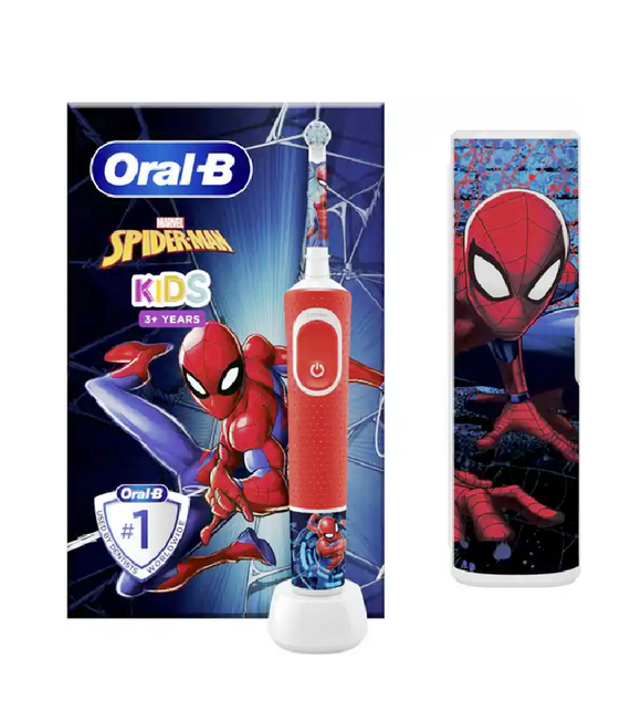 Oral-B Electric Toothbrush D100k Spiderman for Children