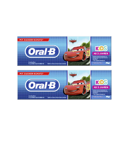 2xPack Oral-B Children Toothpaste Frozen, Cars or Star Wars - 150 ml