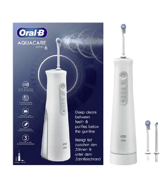 Oral-B AquaCare 6 Oral Dental Irrigator White