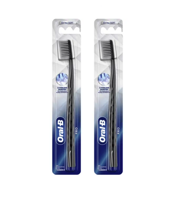 2xPack Oral-B Pro Toothbrush Extra Soft