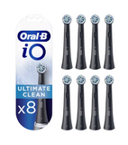 Oral-B  OK Ultimate Tooth Cleaning Electric Tooth Brush Heads Black - 2 or 8 Pcs