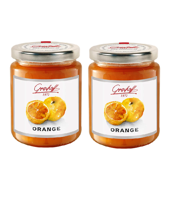 2xPack Grashoff Orange Marmalade Spread - 500 g