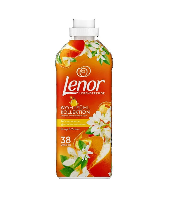 Lenor Orange & Verbena Fabric Softener - 38 or 56 WL