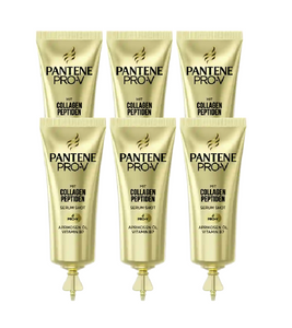 6xPack Pantene Pro-V 1 Minute Miracle Ampoule Hair Serum Shot - 90 ml