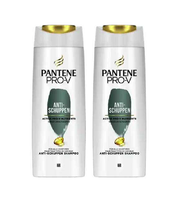 2xPack Pantene Pro-V Anti Dandruff Shampoo - 600 ml