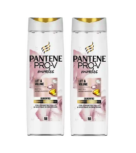 2xPack Pantene Pro-V Miracles Lift & Volume Hair Thickening Shampoo - 500 ml
