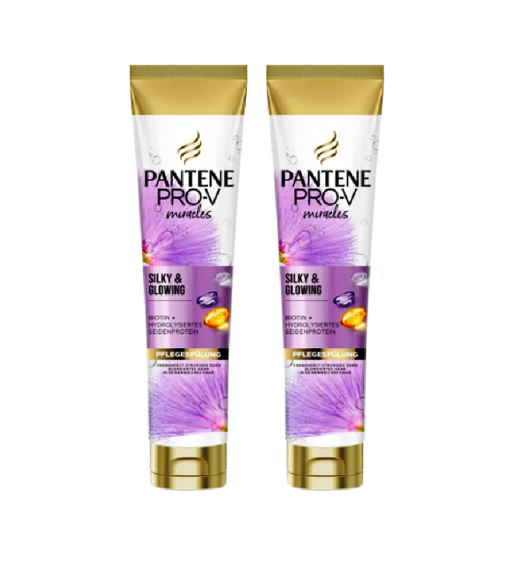 2xPack Pantene Pro-V Miracles Silky & Glowing Conditioner - 320 ml