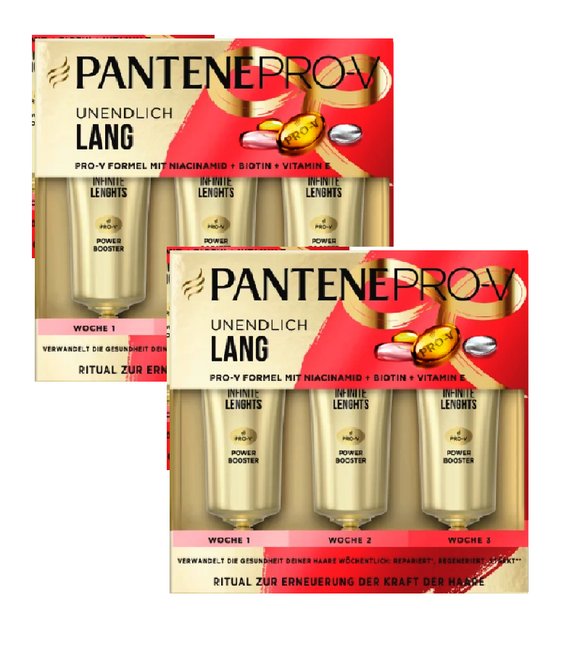 2xPack Pantene Pro-V Infinitely Long Hair Rescue Shots - 90 ml